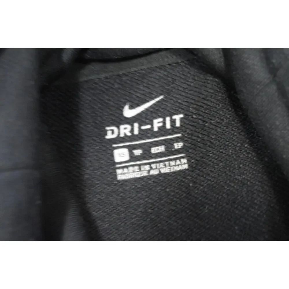 Nike Turtleneck Hoodie Dri Fit‎ Performance Athletic Black Womens Sz XS XSMALL